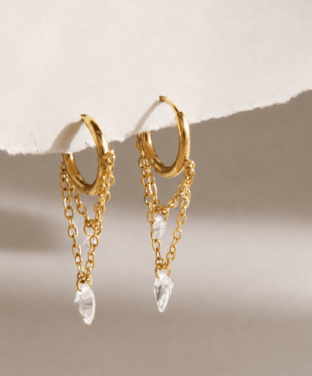 Crystal Drop Earrings