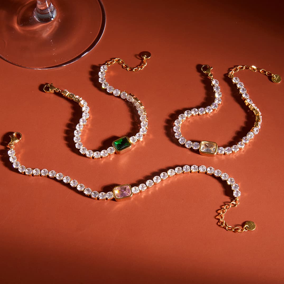 Zircon Tennis Bracelet