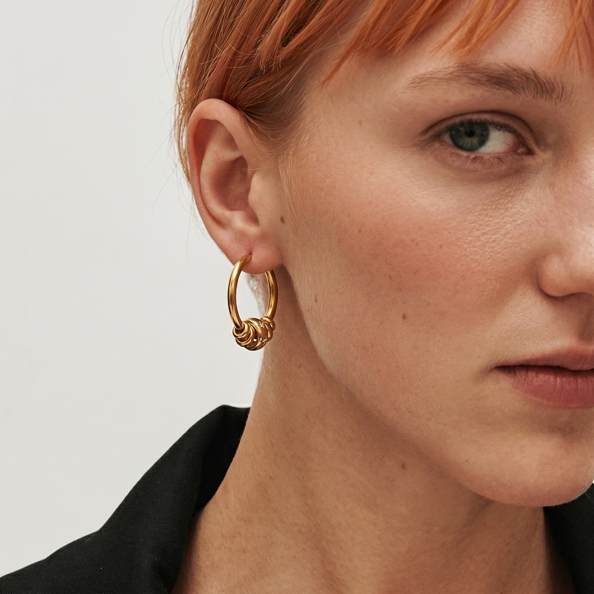 Celestial Hoop Earrings
