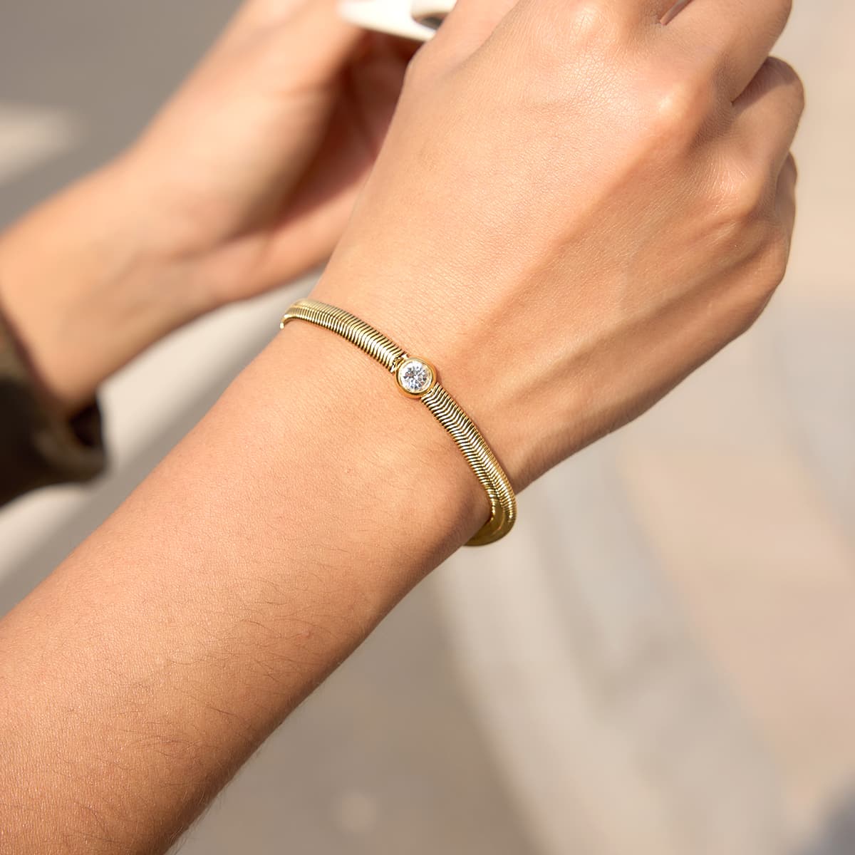 Snake Bone Bracelet
