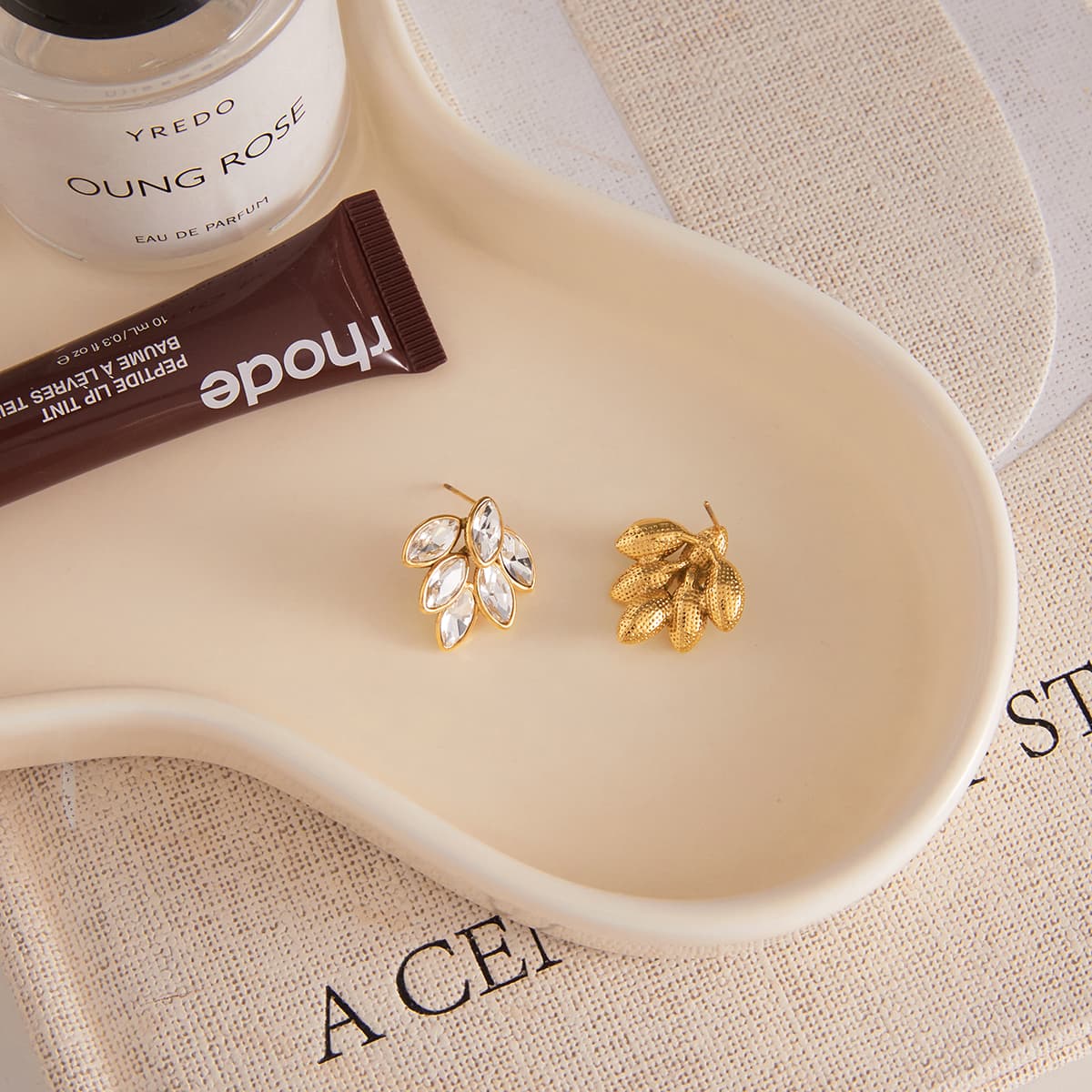 Marquise Leaf Earrings
