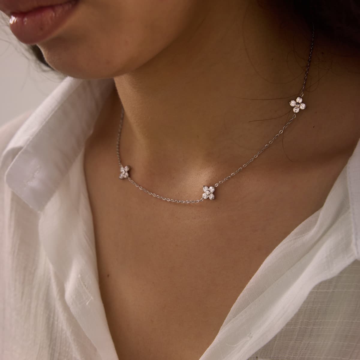 Flower Necklace 