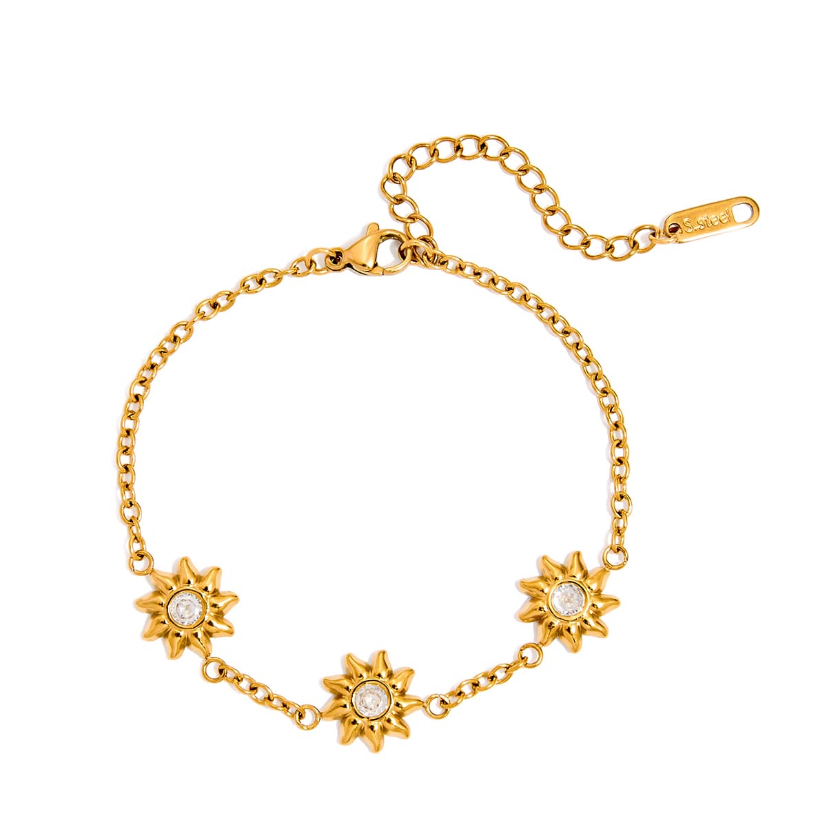 Three Sun Bracelet