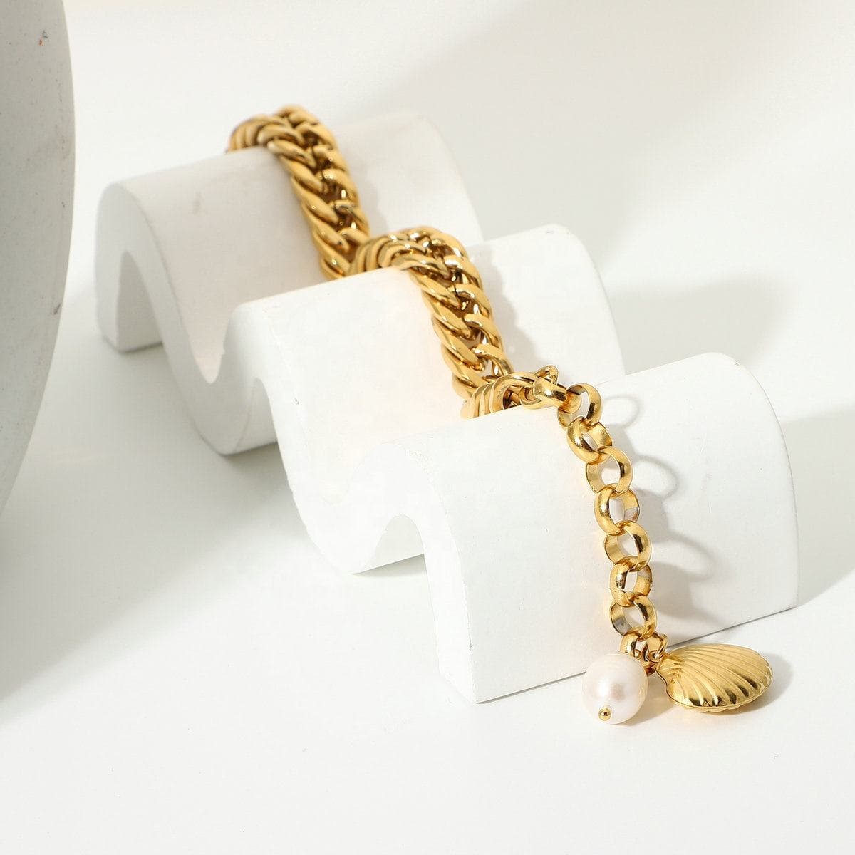 Freshwater Pearl Shell Bracelet 