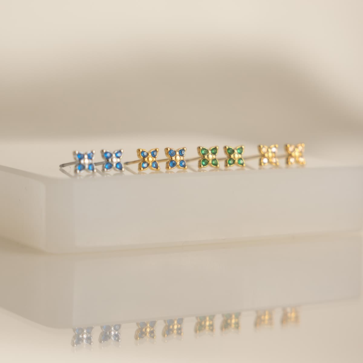 Clover Stud Earrings
