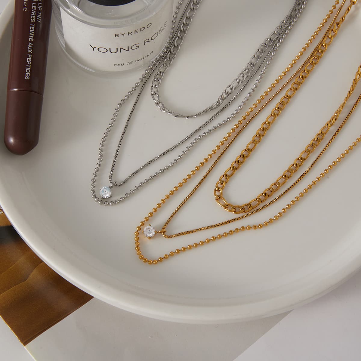 Three-Layer Necklace 