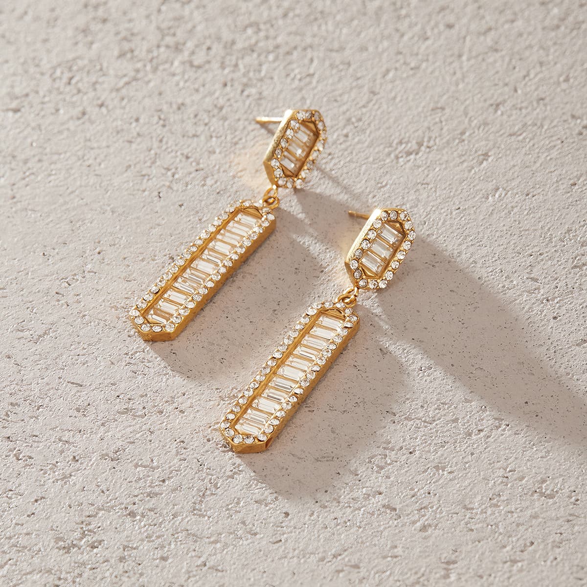 Hexagon Earrings