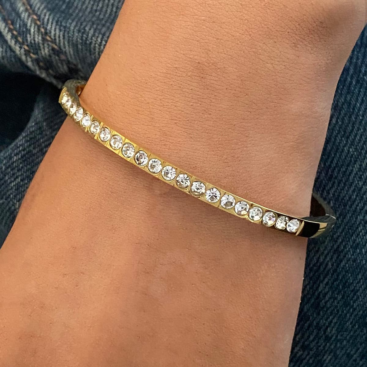 Tennis Clasp Bracelet