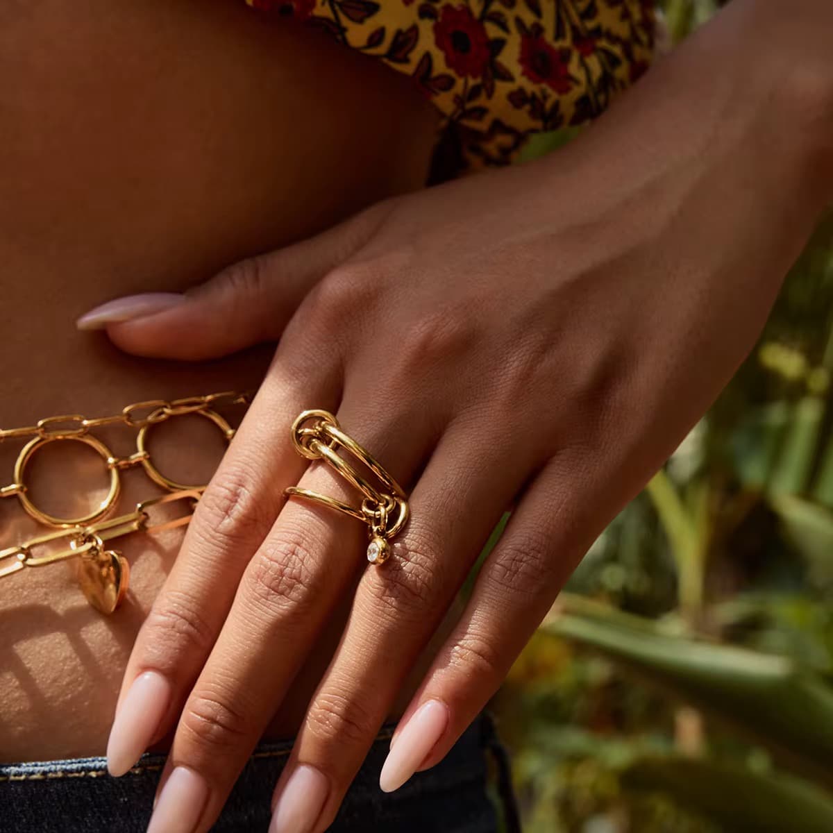 Charm Chain Ring 