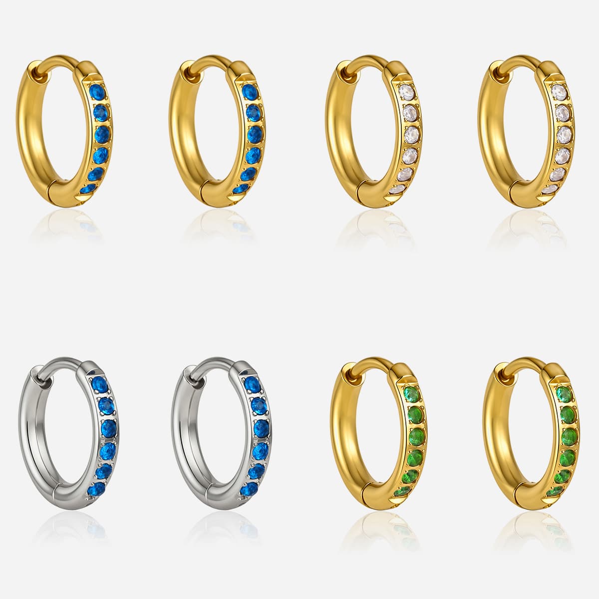 Small Huggie Earrings