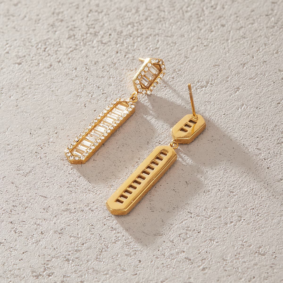 Hexagon Earrings