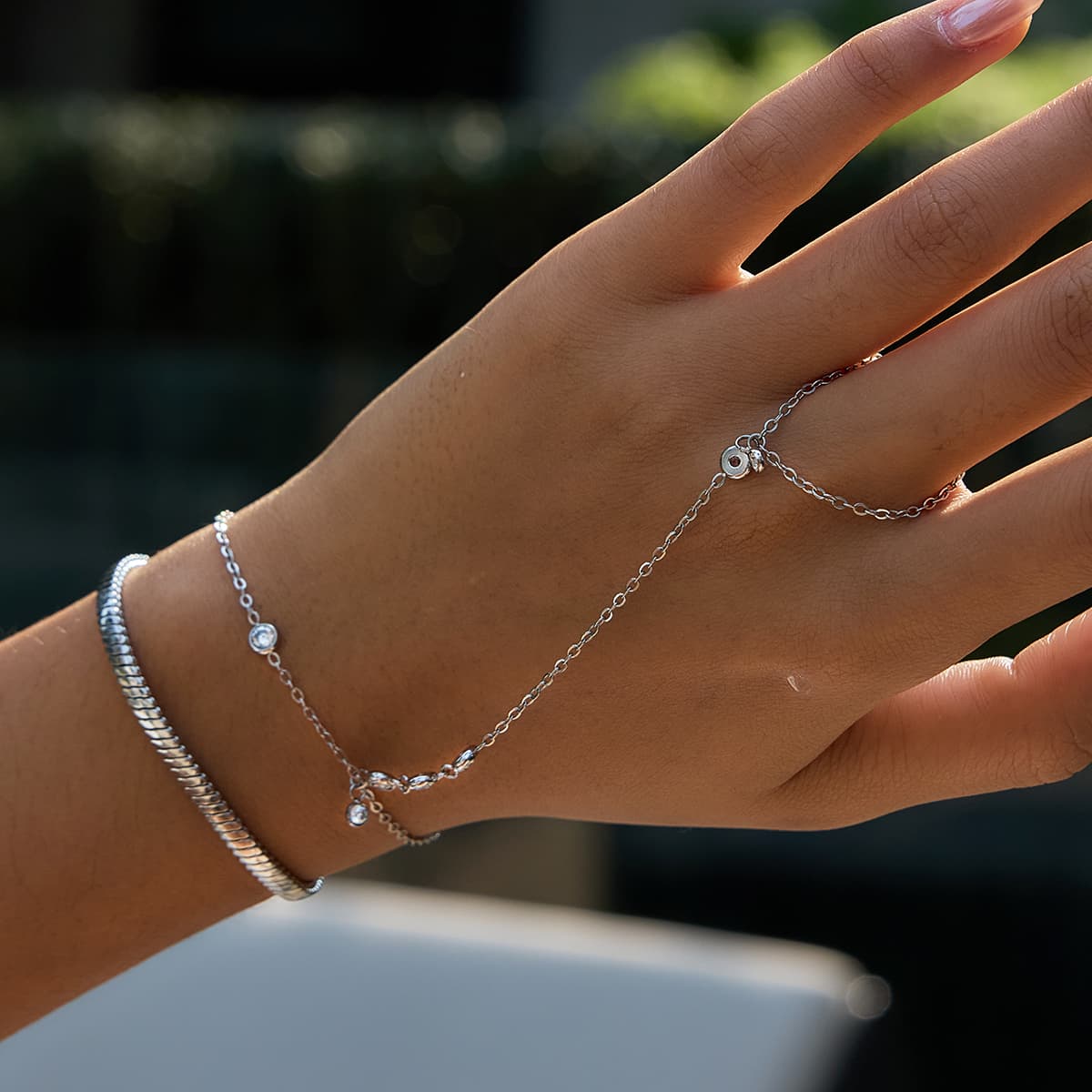 Crystal Hand Chain