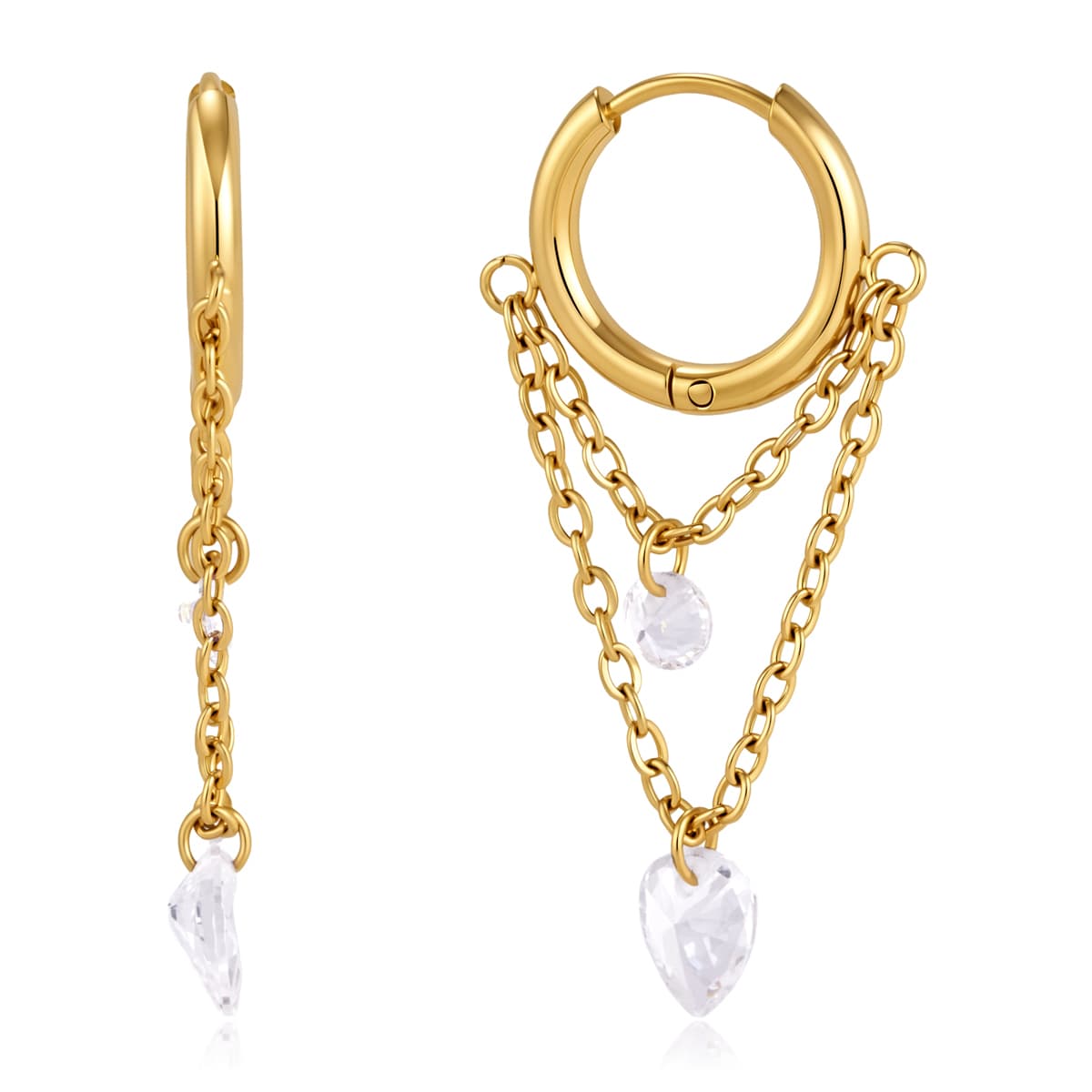 Crystal Drop Earrings