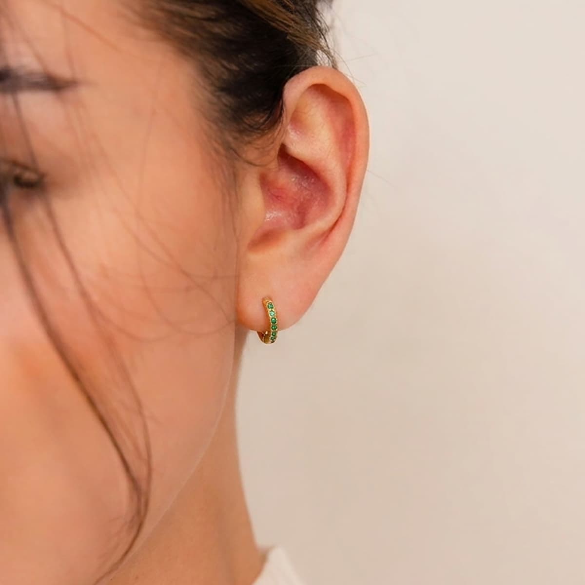 Small Huggie Earrings