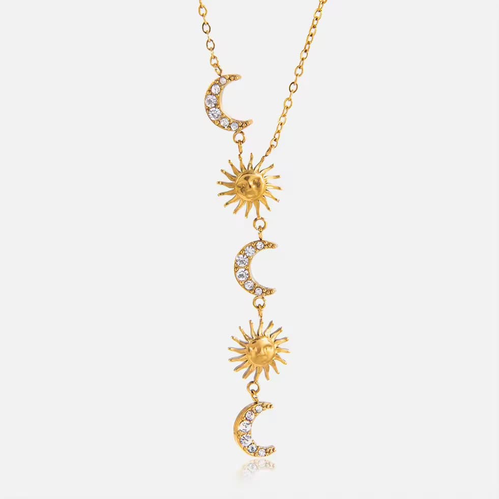 Celestial Y Necklace