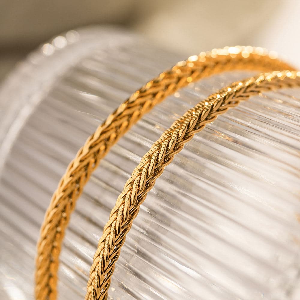 Braided Herringbone Necklace