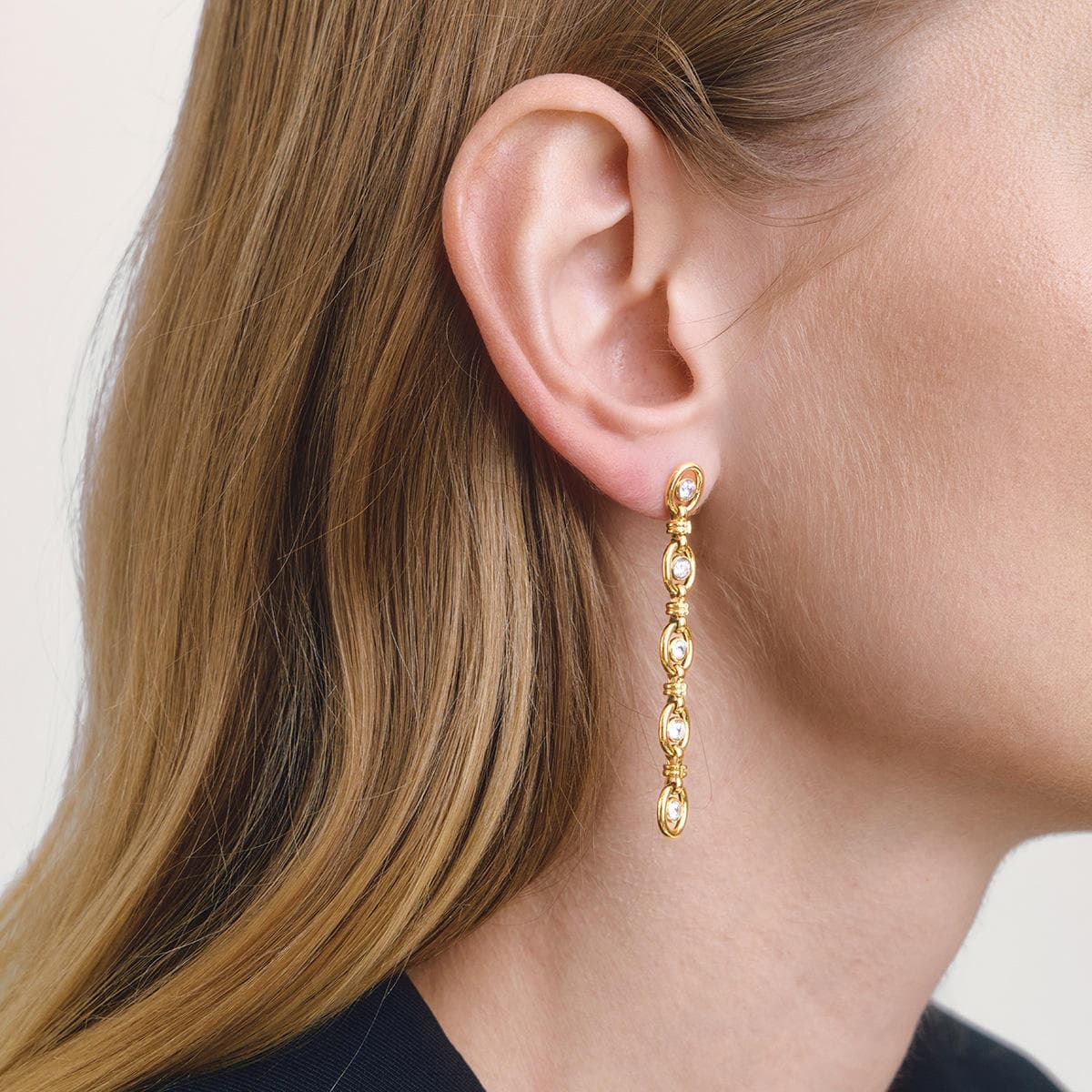Cubic Zirconia Drop Earrings