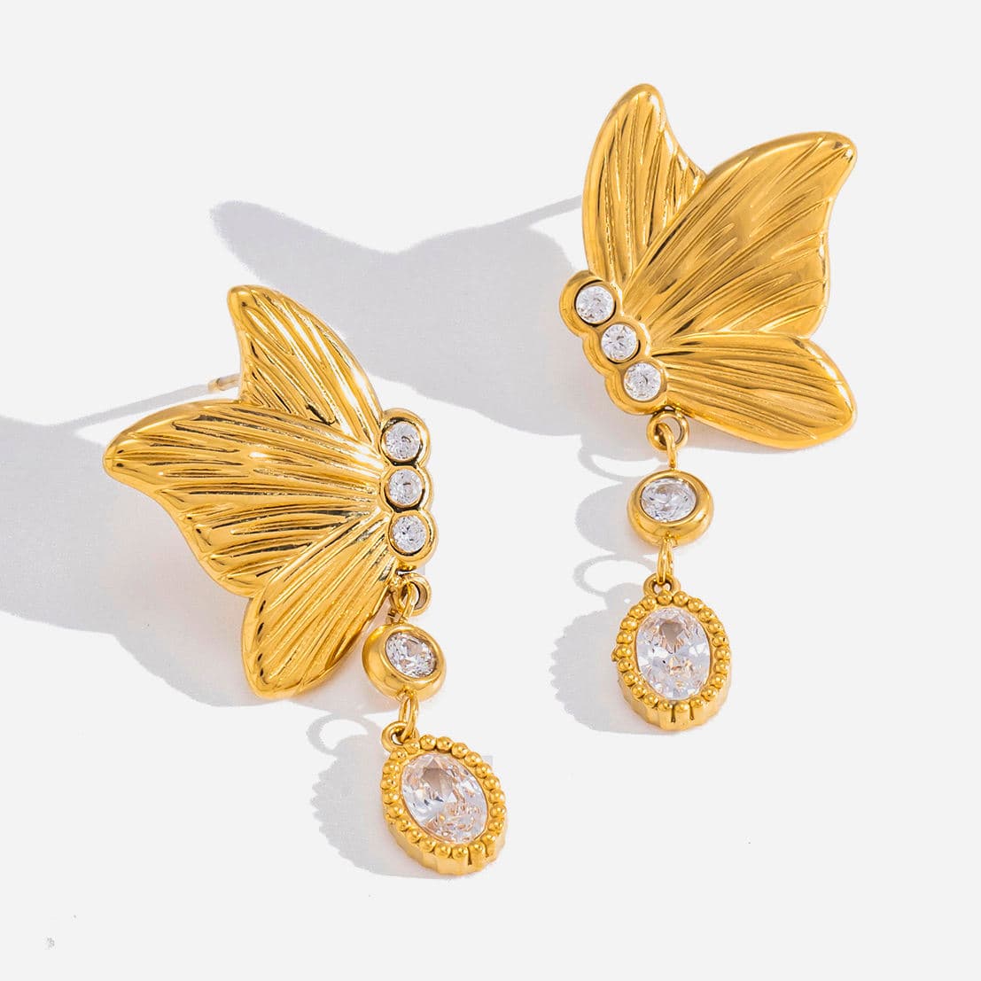 Butterfly Drop Earrings